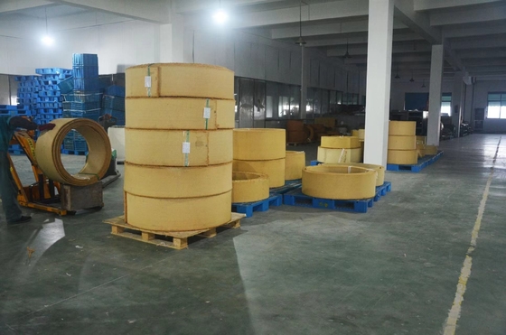 Non Asbestos Woven Brake Band For Ship Anchor Windlass Heavy Machine