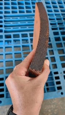 Daha iyi güvenlik performansı için sarı asbest dışı fren astarı melamin reçini ile