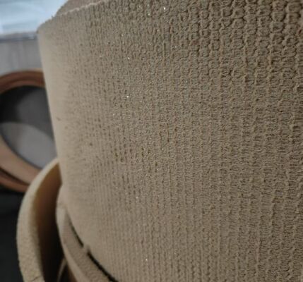 6100 BGO Asbestsiz Pirinç Teller ve Aramid Elyaf ile Ağır Sanayi Kullanımı İçin Dokuma Fren Pabucu